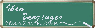 Iken Danzinger Visitenkarte